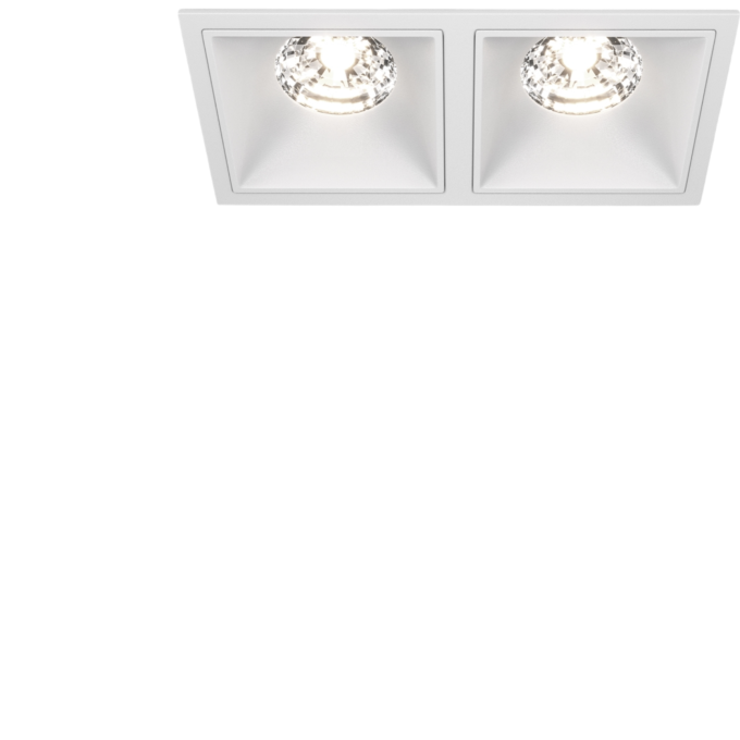 Встраиваемый светильник MAYTONI ALFA LED DL043-02-15W4K-D-SQ-W